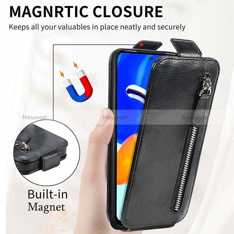 Leather Case Flip Cover Vertical for Xiaomi Redmi Note 11 4G (2022)