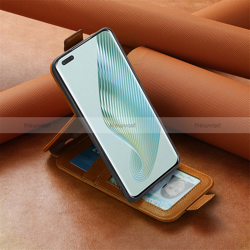 Leather Case Flip Cover Vertical S01D for Huawei Honor Magic5 Pro 5G