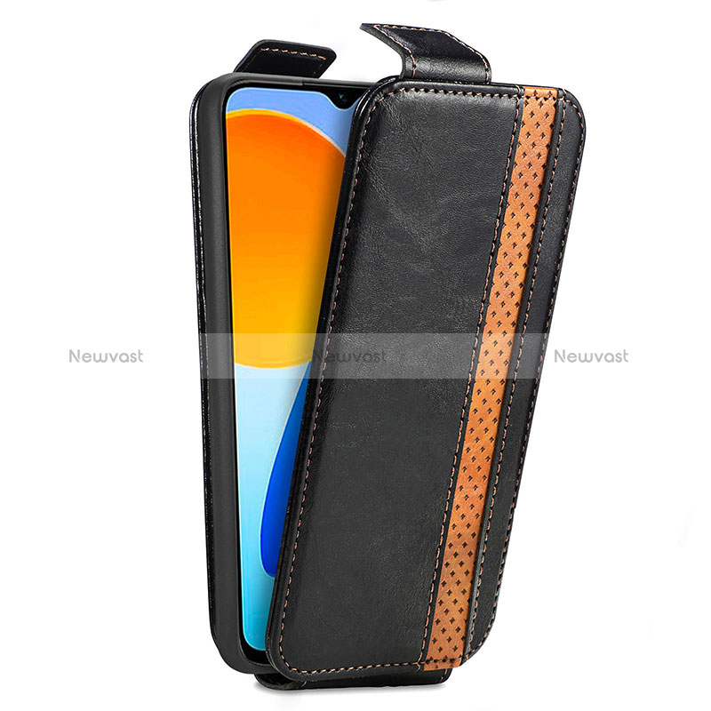 Leather Case Flip Cover Vertical S01D for Huawei Honor X6