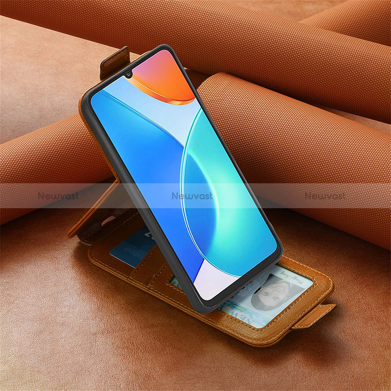 Leather Case Flip Cover Vertical S01D for Huawei Honor X7