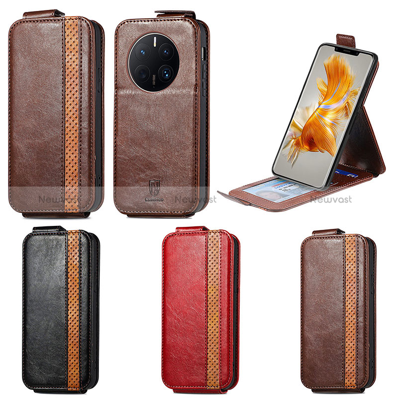 Leather Case Flip Cover Vertical S01D for Huawei Mate 50 Pro