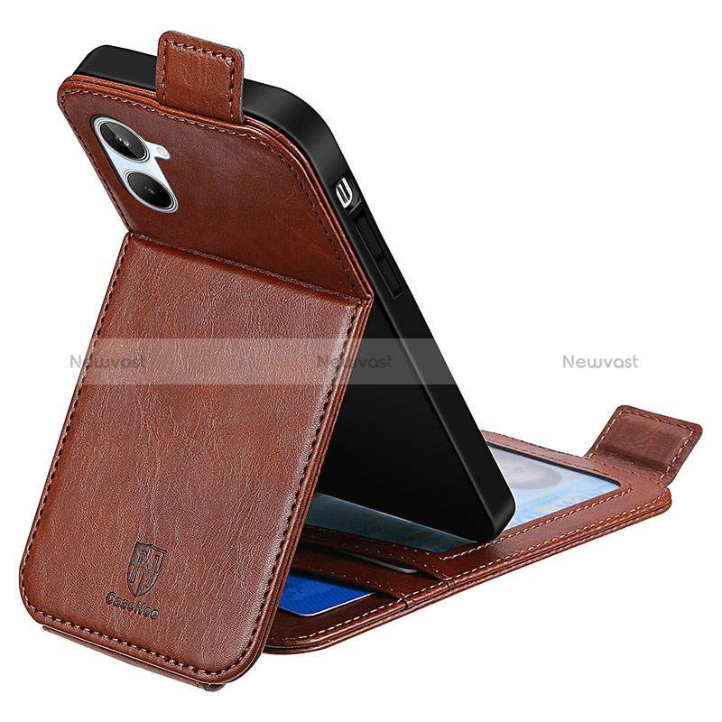 Leather Case Flip Cover Vertical S01D for Realme 10 4G