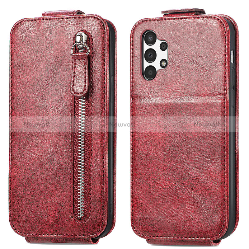 Leather Case Flip Cover Vertical S01D for Samsung Galaxy A13 4G