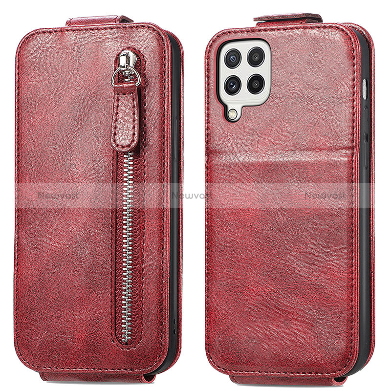 Leather Case Flip Cover Vertical S01D for Samsung Galaxy A22 4G