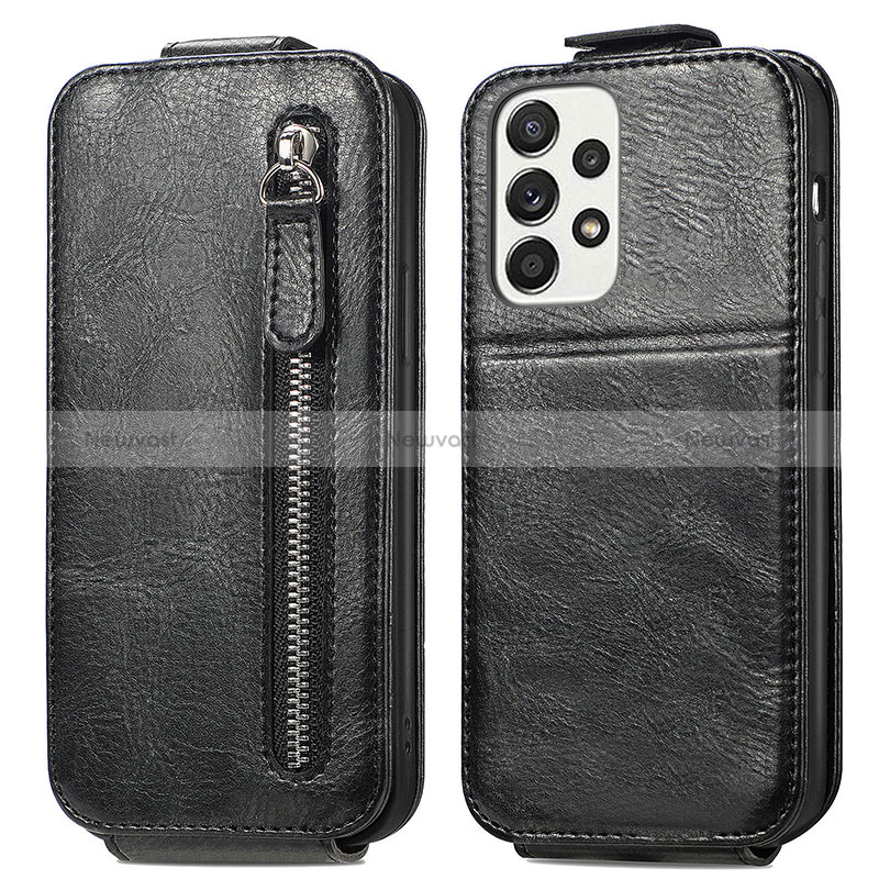 Leather Case Flip Cover Vertical S01D for Samsung Galaxy A33 5G