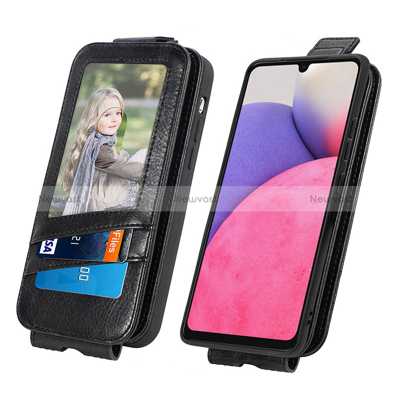 Leather Case Flip Cover Vertical S01D for Samsung Galaxy A33 5G