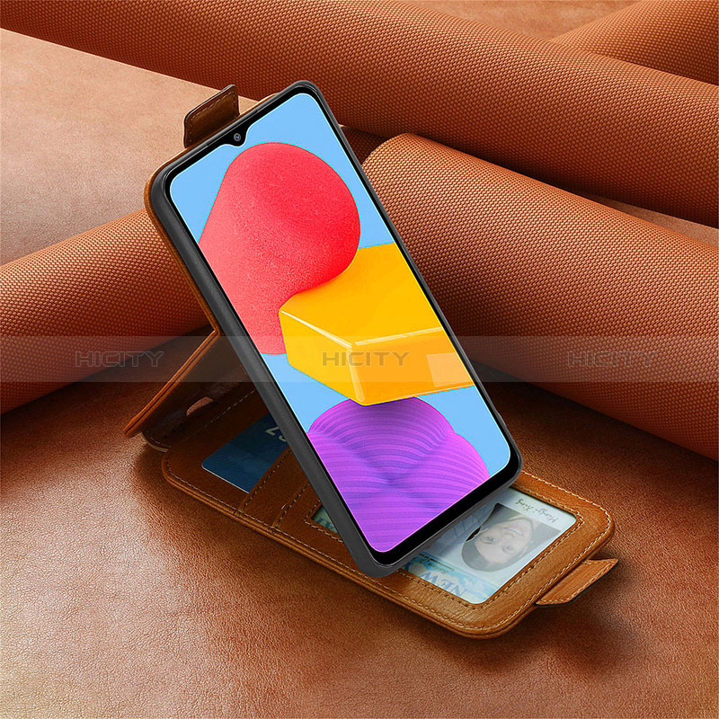 Leather Case Flip Cover Vertical S01D for Samsung Galaxy M13 4G