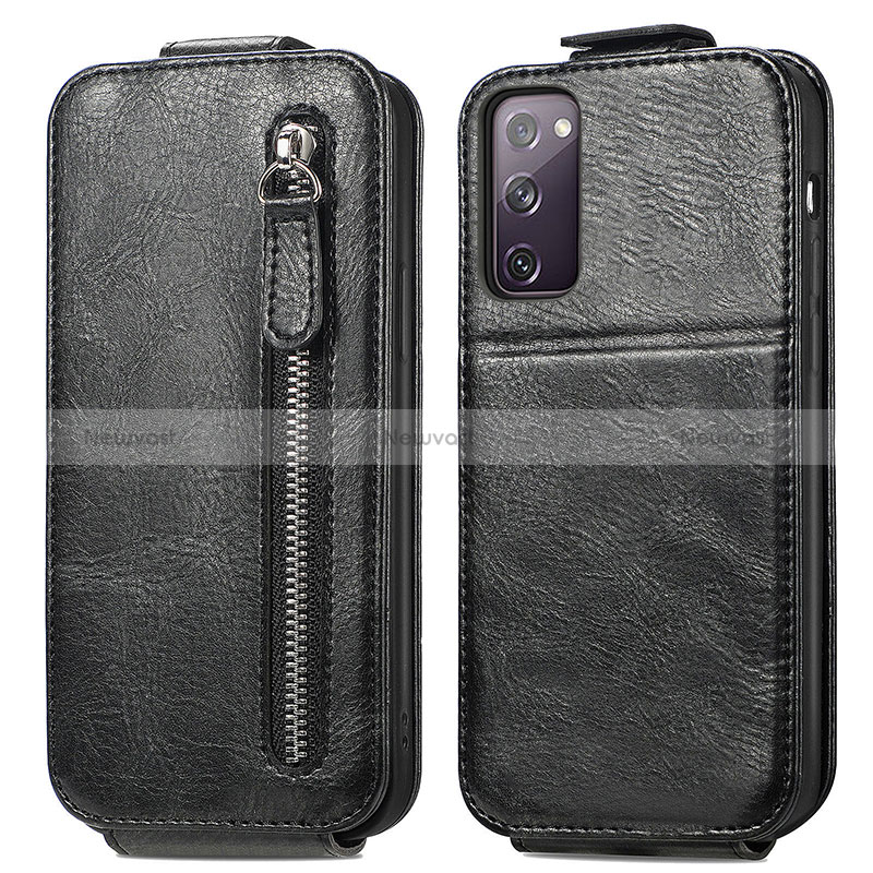 Leather Case Flip Cover Vertical S01D for Samsung Galaxy S20 FE (2022) 5G