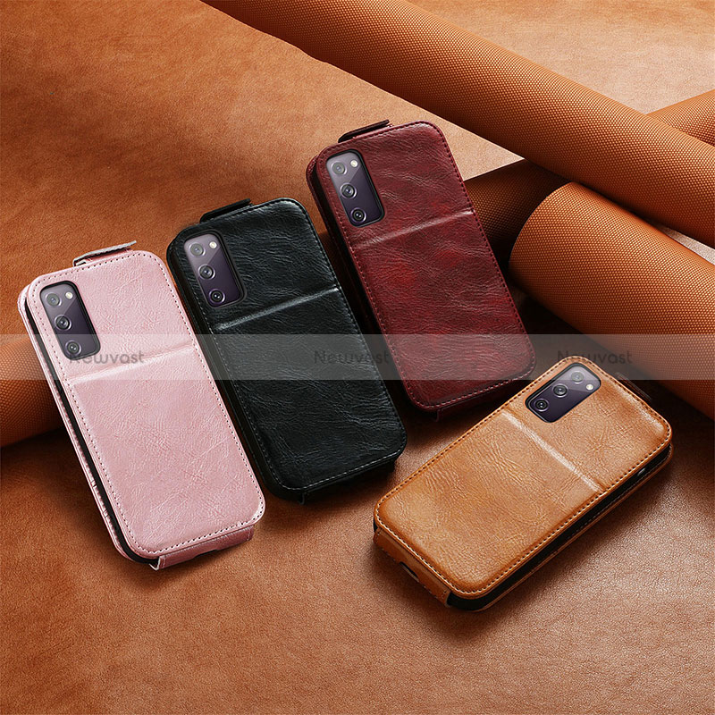 Leather Case Flip Cover Vertical S01D for Samsung Galaxy S20 FE 5G