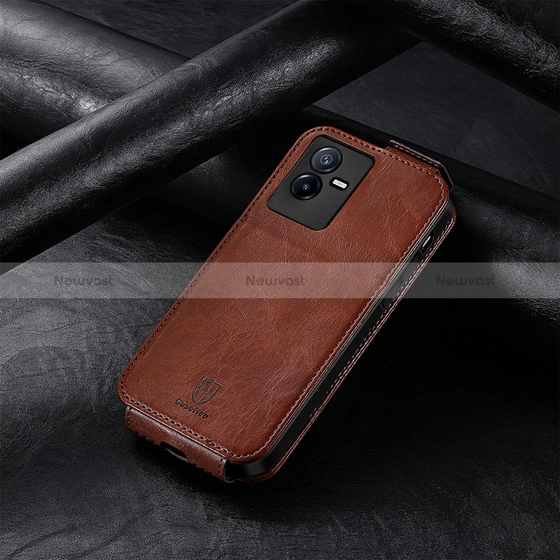 Leather Case Flip Cover Vertical S01D for Vivo Y73t