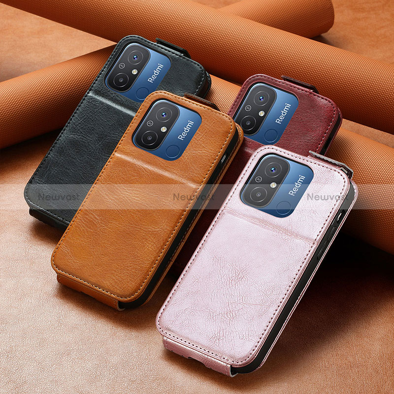 Leather Case Flip Cover Vertical S01D for Xiaomi Redmi 12C 4G