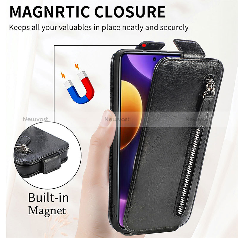 Leather Case Flip Cover Vertical S01D for Xiaomi Redmi Note 12 Turbo 5G