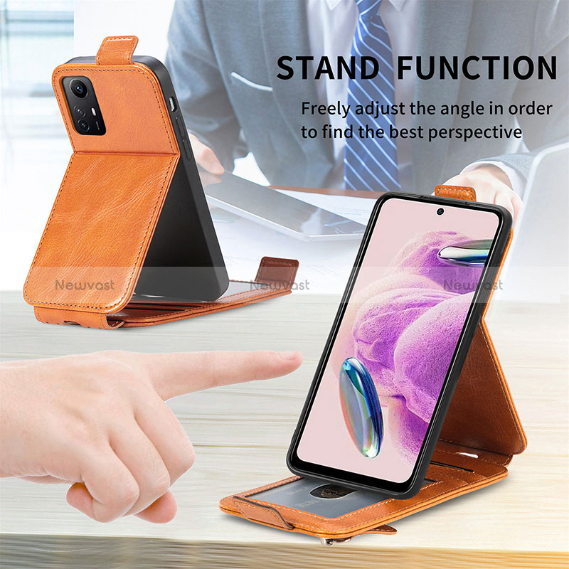 Leather Case Flip Cover Vertical S01D for Xiaomi Redmi Note 12S