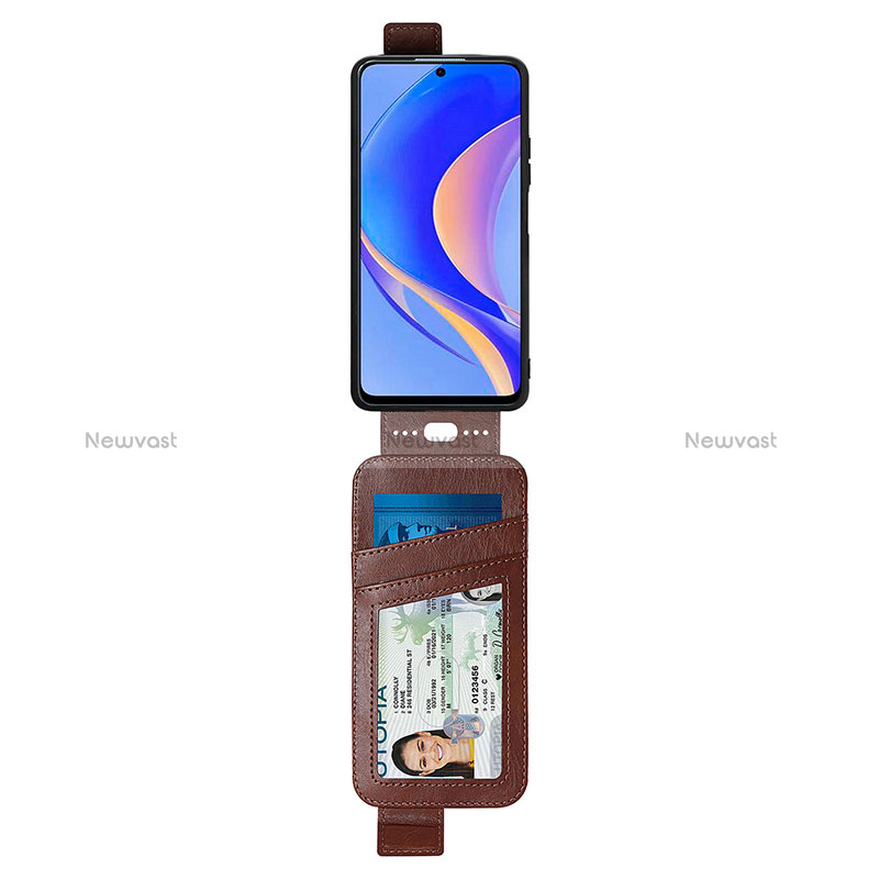 Leather Case Flip Cover Vertical S02D for Huawei Enjoy 50 Pro