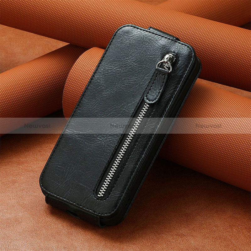 Leather Case Flip Cover Vertical S02D for Huawei Honor X6S