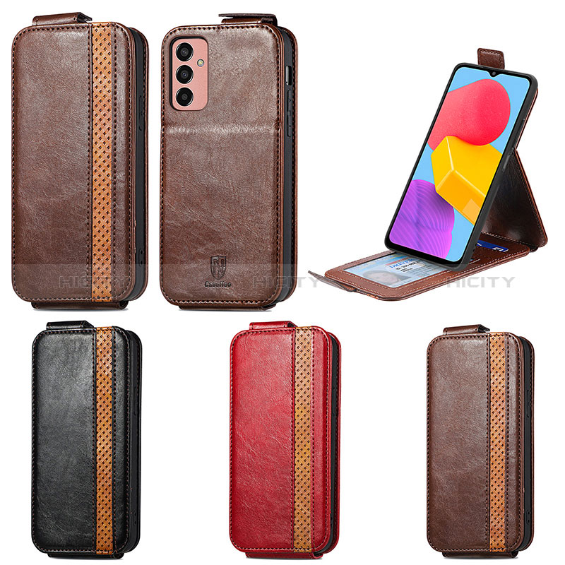 Leather Case Flip Cover Vertical S02D for Samsung Galaxy M13 4G