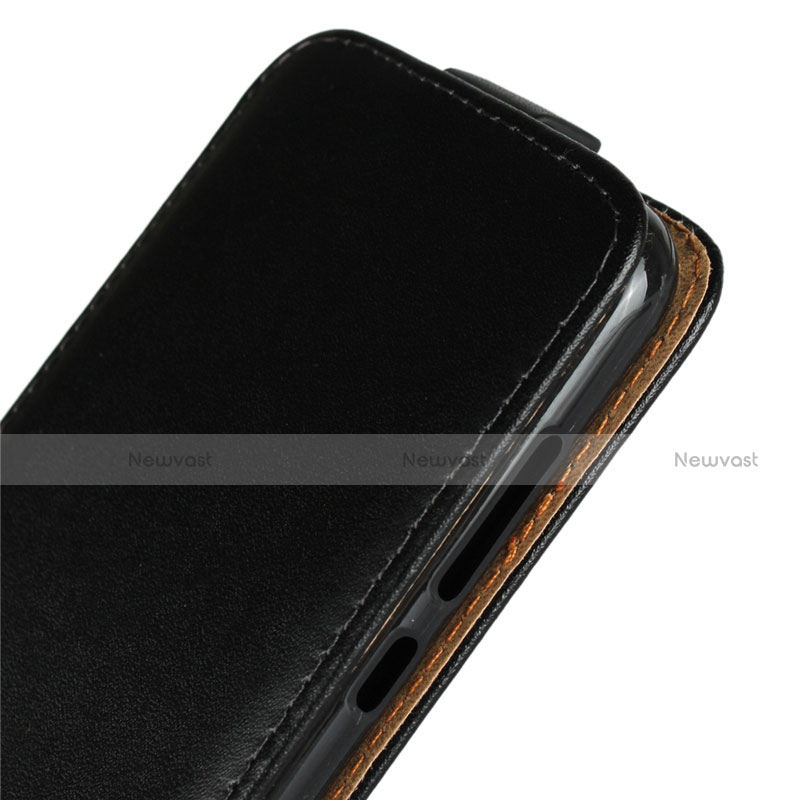 Leather Case Flip Cover Vertical V01 for Huawei Honor 9 Lite Black