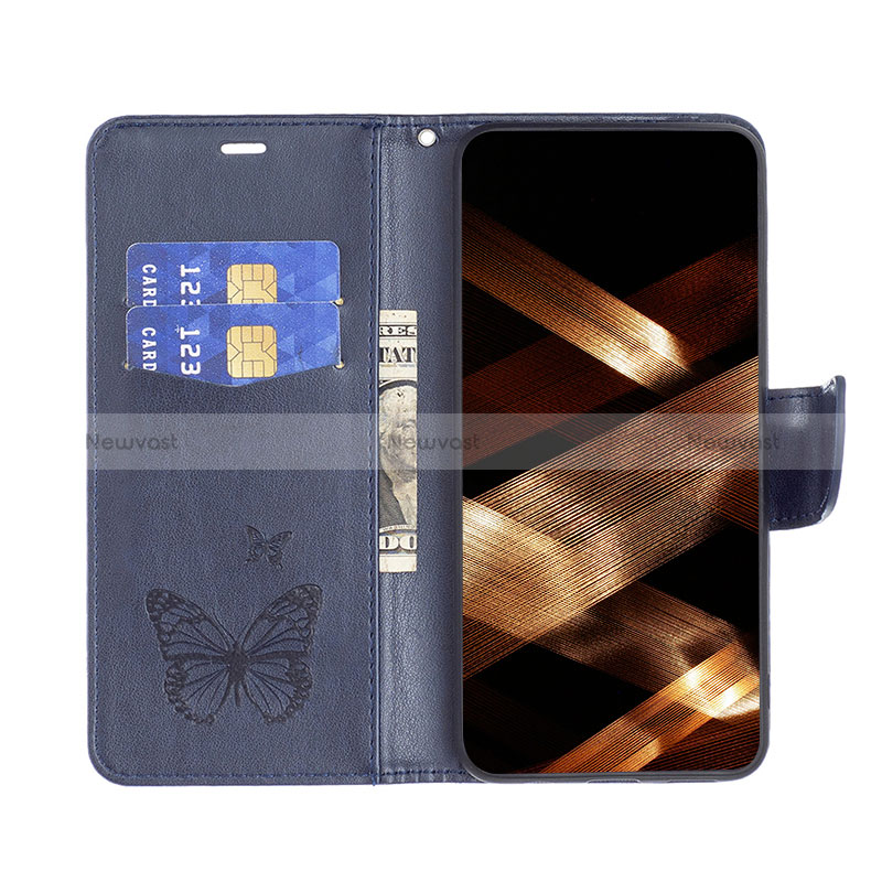 Leather Case Stands Butterfly Flip Cover Holder B01F for Nokia G11