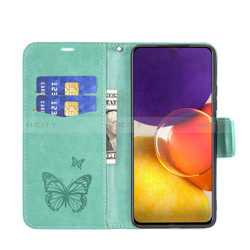 Leather Case Stands Butterfly Flip Cover Holder B01F for Samsung Galaxy A34 5G