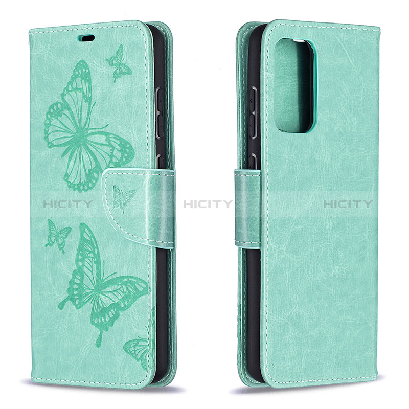 Leather Case Stands Butterfly Flip Cover Holder B01F for Samsung Galaxy A72 5G