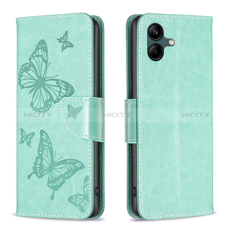 Leather Case Stands Butterfly Flip Cover Holder B01F for Samsung Galaxy F14 5G