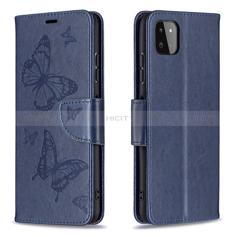 Leather Case Stands Butterfly Flip Cover Holder B01F for Samsung Galaxy F42 5G