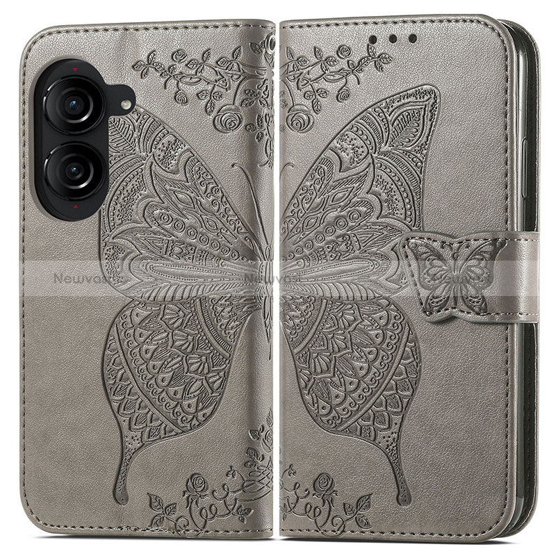 Leather Case Stands Butterfly Flip Cover Holder for Asus ZenFone 10