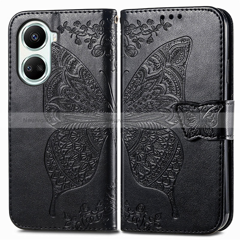 Leather Case Stands Butterfly Flip Cover Holder for Huawei Nova 10 SE