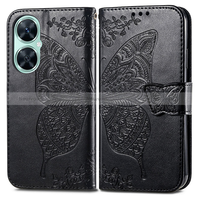 Leather Case Stands Butterfly Flip Cover Holder for Huawei Nova 11i