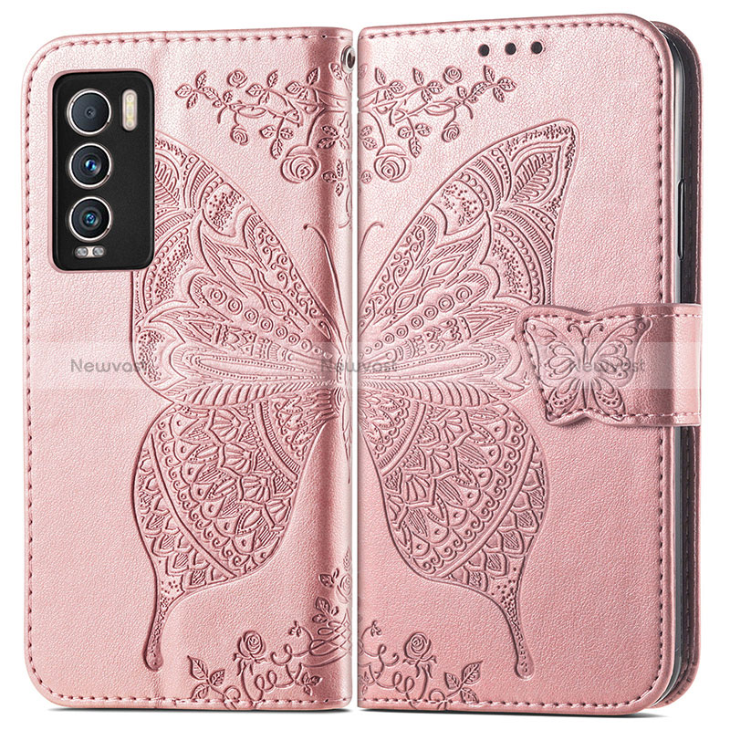 Leather Case Stands Butterfly Flip Cover Holder for Realme GT Master Explorer 5G