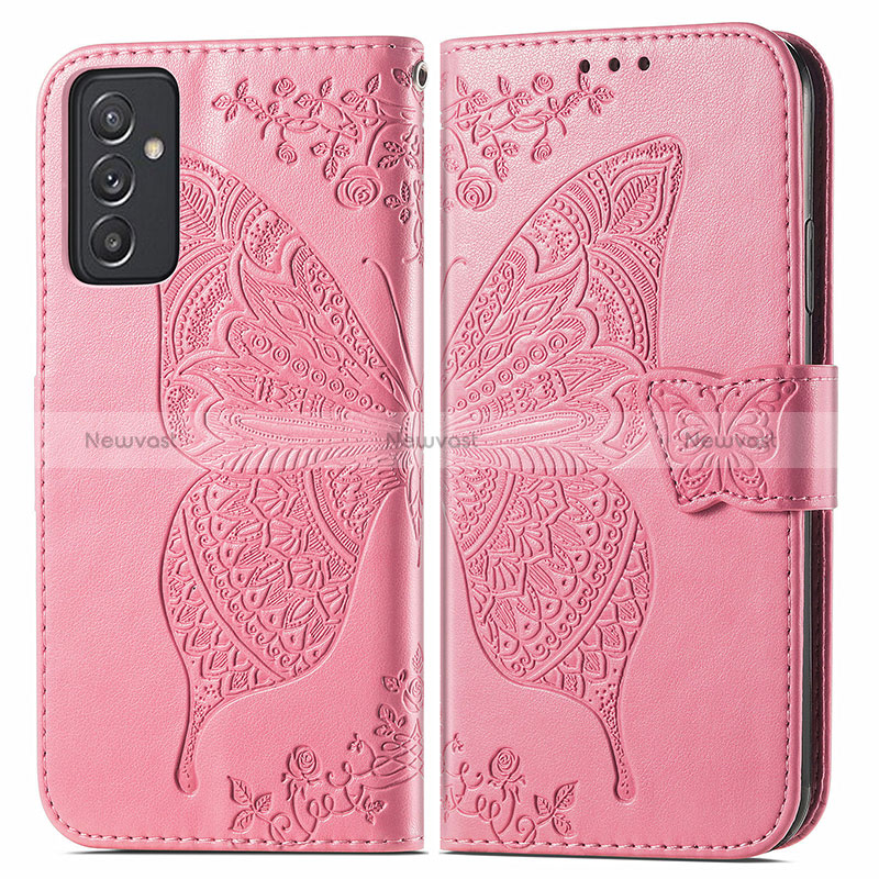 Leather Case Stands Butterfly Flip Cover Holder for Samsung Galaxy A15 5G