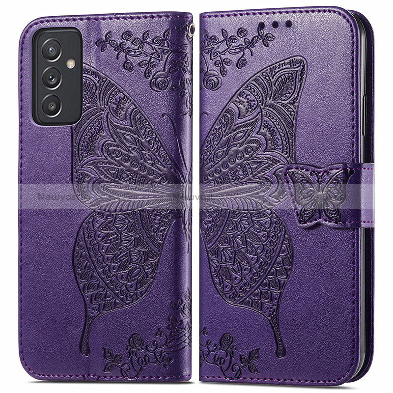 Leather Case Stands Butterfly Flip Cover Holder for Samsung Galaxy A15 5G