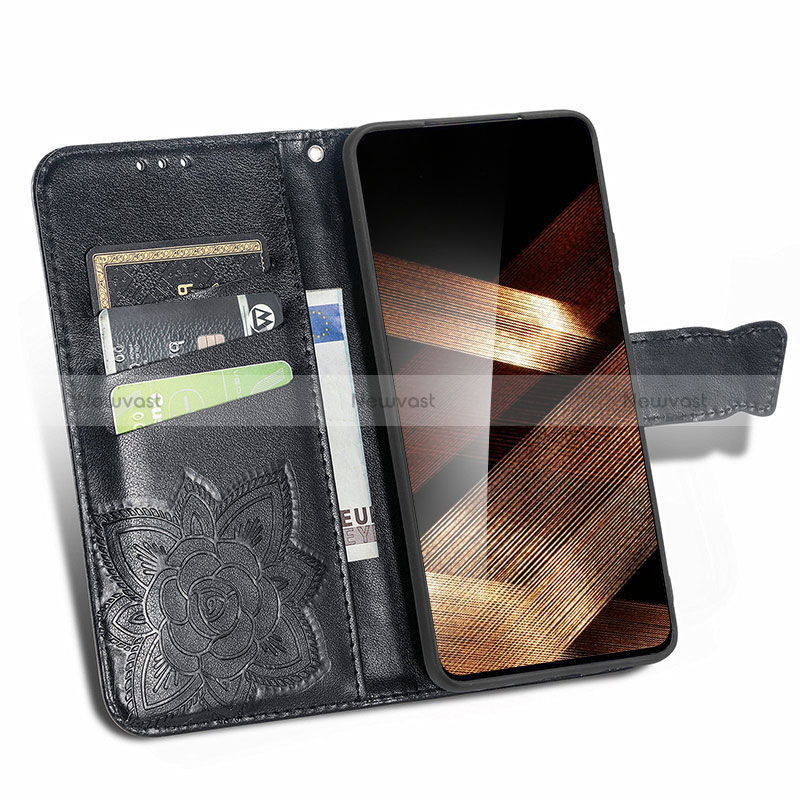 Leather Case Stands Butterfly Flip Cover Holder for Samsung Galaxy A35 5G