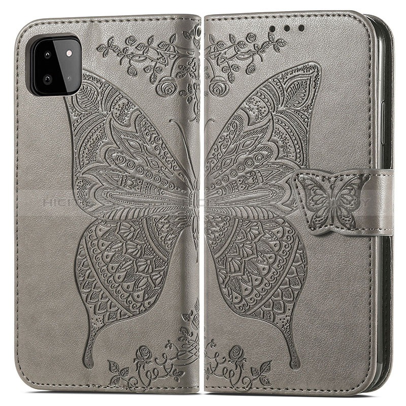 Leather Case Stands Butterfly Flip Cover Holder for Samsung Galaxy F42 5G