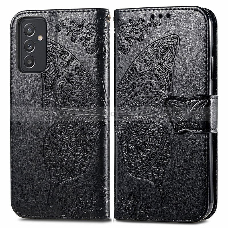 Leather Case Stands Butterfly Flip Cover Holder for Samsung Galaxy M54 5G