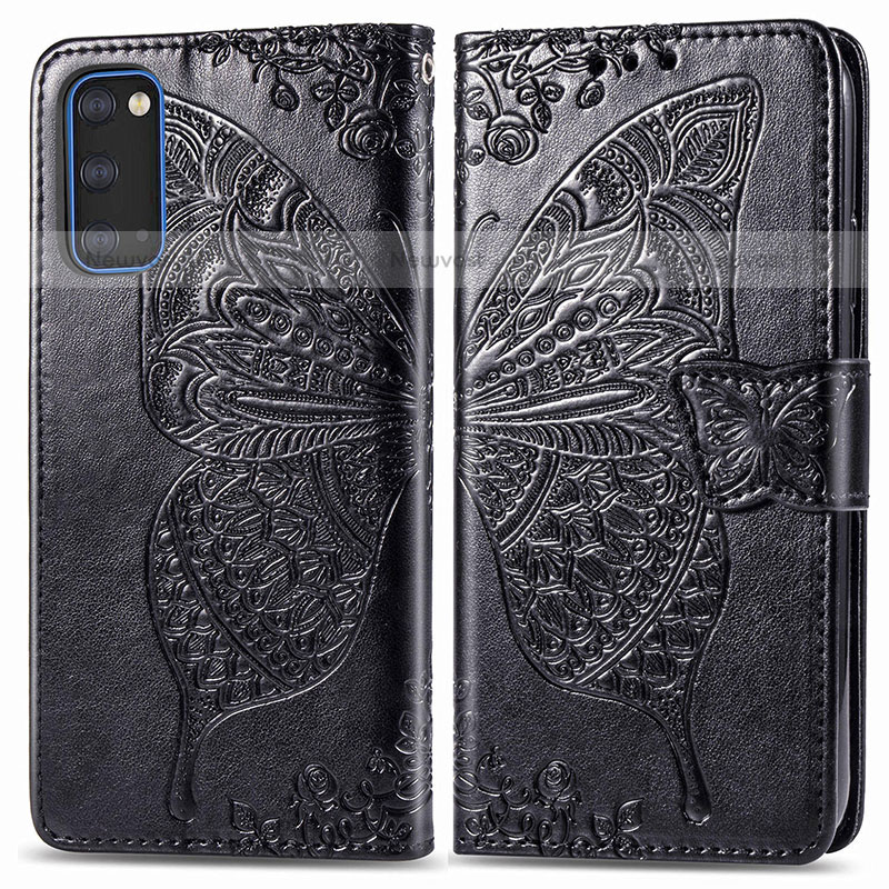 Leather Case Stands Butterfly Flip Cover Holder for Samsung Galaxy S20 5G