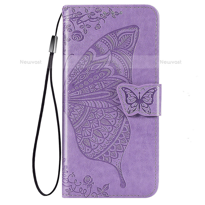 Leather Case Stands Butterfly Flip Cover Holder for Samsung Galaxy S23 Ultra 5G