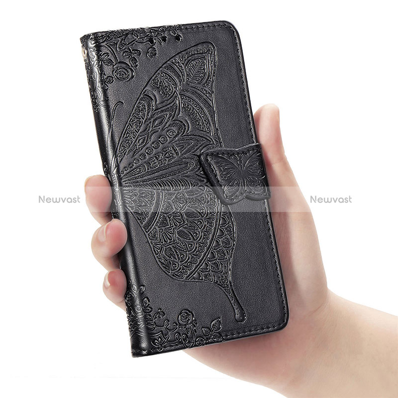 Leather Case Stands Butterfly Flip Cover Holder for Xiaomi Redmi 10X Pro 5G