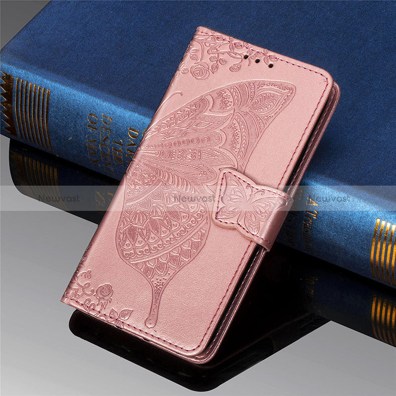 Leather Case Stands Butterfly Flip Cover Holder for Xiaomi Redmi 9