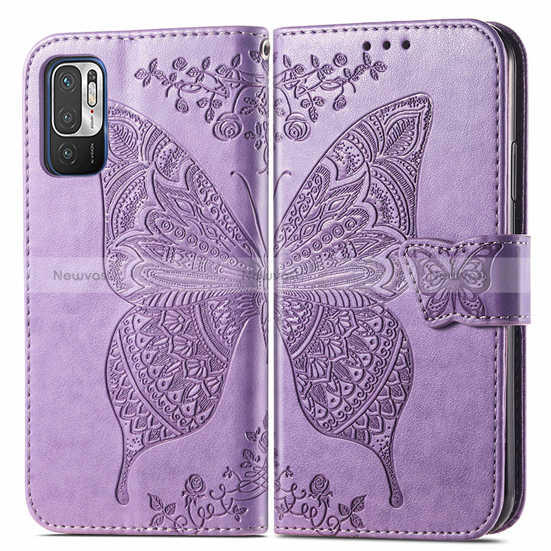 Leather Case Stands Butterfly Flip Cover Holder for Xiaomi Redmi Note 11 SE 5G