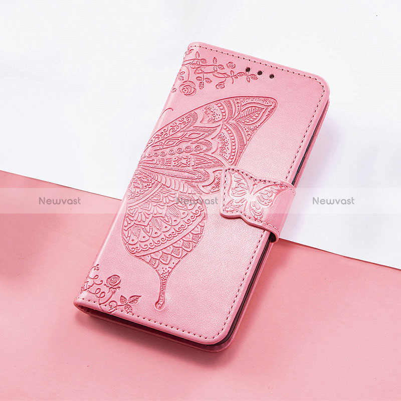 Leather Case Stands Butterfly Flip Cover Holder S01D for Huawei Nova 10