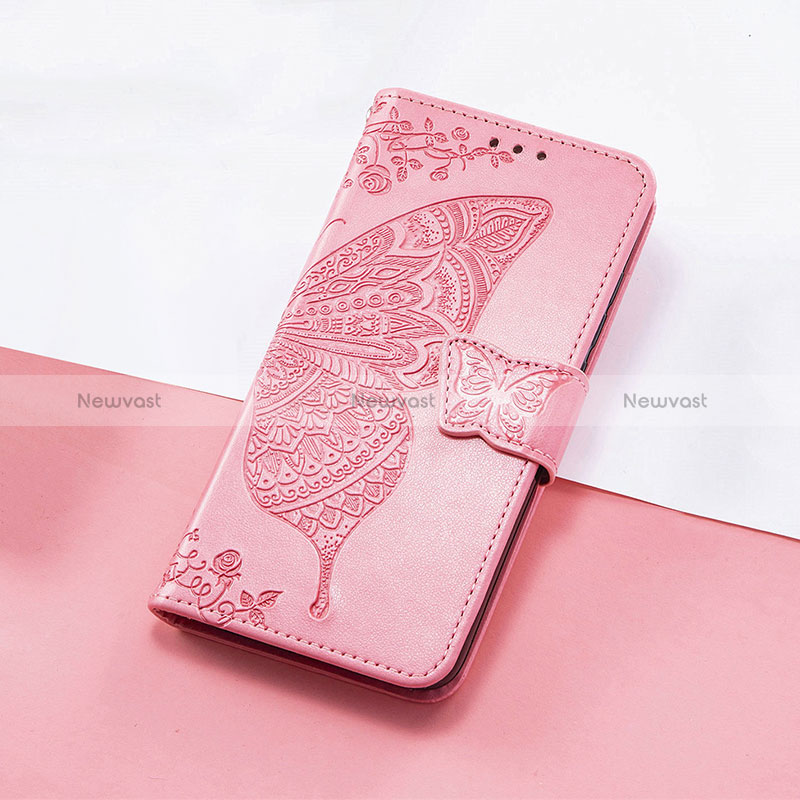 Leather Case Stands Butterfly Flip Cover Holder S01D for Huawei Nova 10 Pro