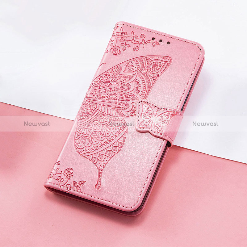 Leather Case Stands Butterfly Flip Cover Holder S01D for Huawei Nova Y90