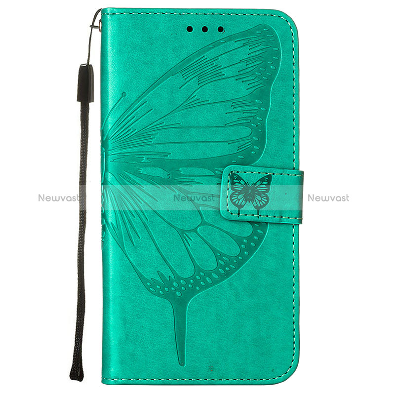 Leather Case Stands Butterfly Flip Cover Holder Y01B for Realme C25S