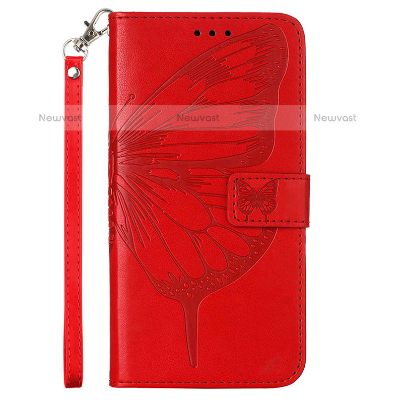 Leather Case Stands Butterfly Flip Cover Holder Y01B for Samsung Galaxy A23 5G