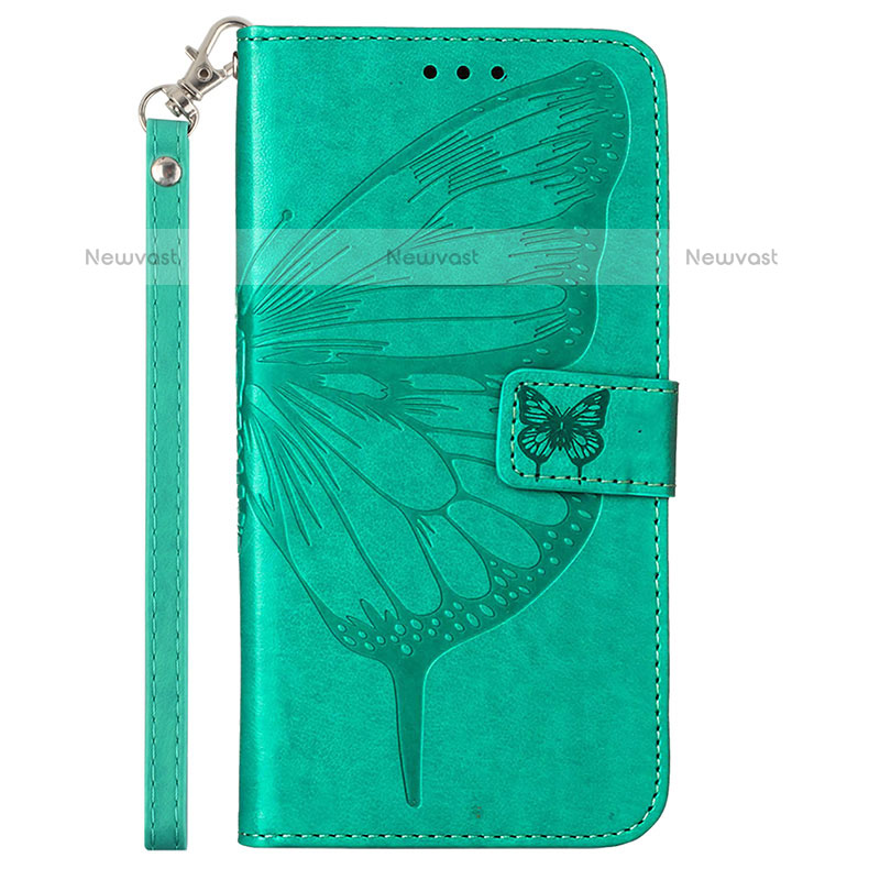 Leather Case Stands Butterfly Flip Cover Holder Y01B for Samsung Galaxy A23 5G