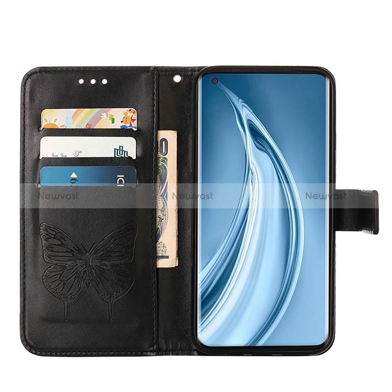 Leather Case Stands Butterfly Flip Cover Holder Y01B for Xiaomi Mi 10S 5G