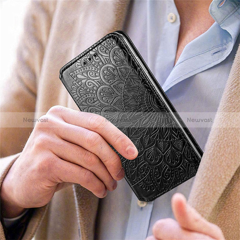 Leather Case Stands Fashionable Pattern Flip Cover H01 Holder for Apple iPhone 15