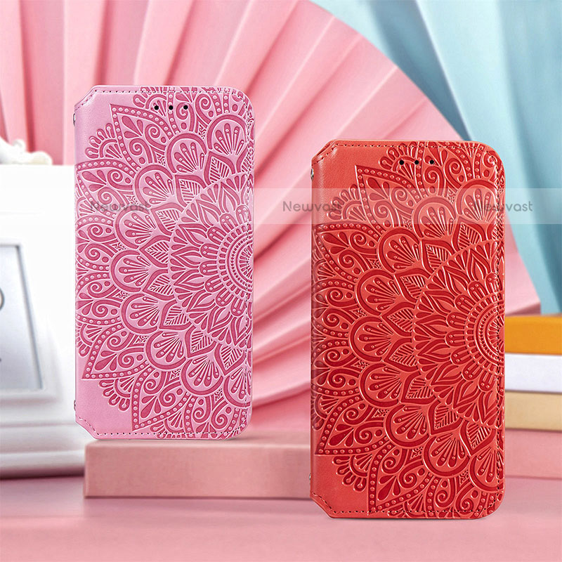 Leather Case Stands Fashionable Pattern Flip Cover H02 Holder for Apple iPhone 14 Plus