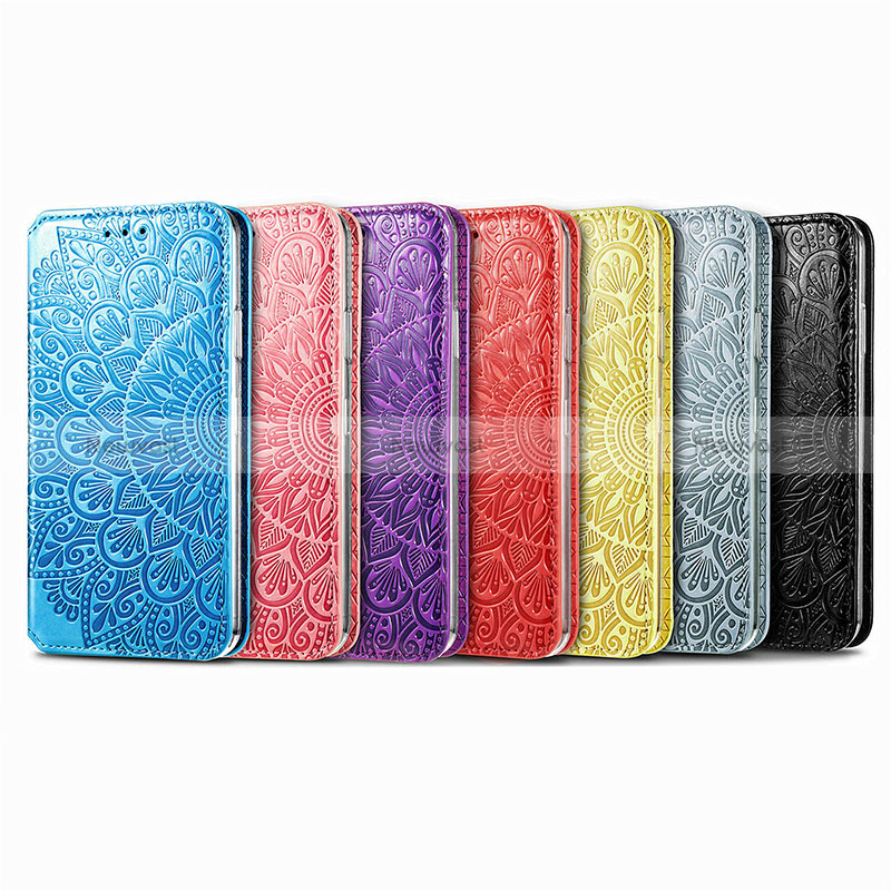 Leather Case Stands Fashionable Pattern Flip Cover H02 Holder for Apple iPhone 15